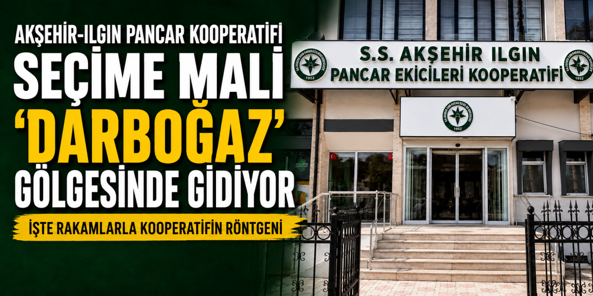 Akşehir-Ilgın Pancar Kooperatifi seçime mali darboğaz gölgesinde gidiyor