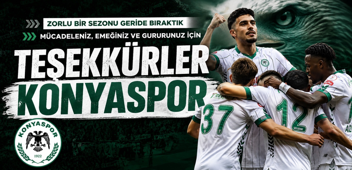 Teşekkürler Konyaspor