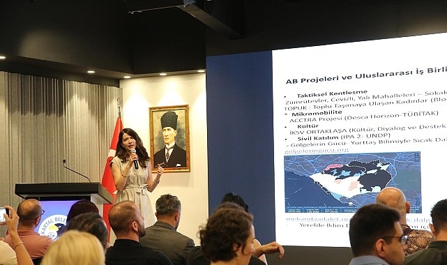 Maltepe Belediyesi'nin projesi örnek model olarak sunuldu