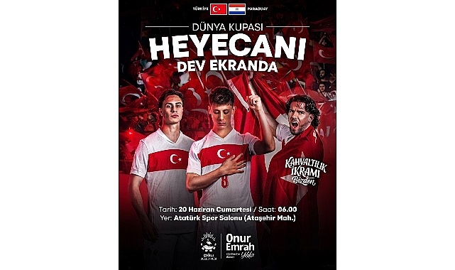 Milli Heyecan Bir Kez Daha Çiğli'de Yaşanacak