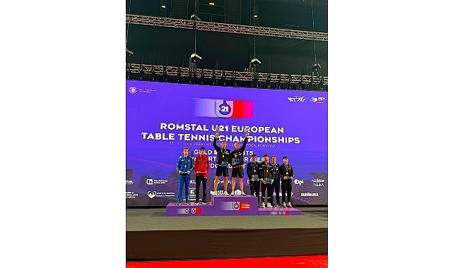 Team Akfen İnşaat Sporcusu 14 Yaşındaki Milli Masa Tenisçi Görkem Öçal'dan U21 Avrupa Şampiyonası'nda Gümüş Madalya